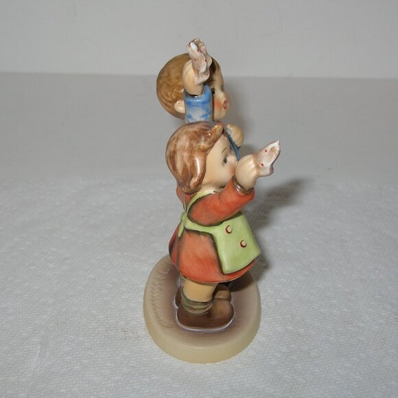 GRANDFATHER CLOCK  Hummelscape w/Box & AUF WIEDERSEHEN Figurine #153/0 TMK5 RARE - Picture 8 of 11